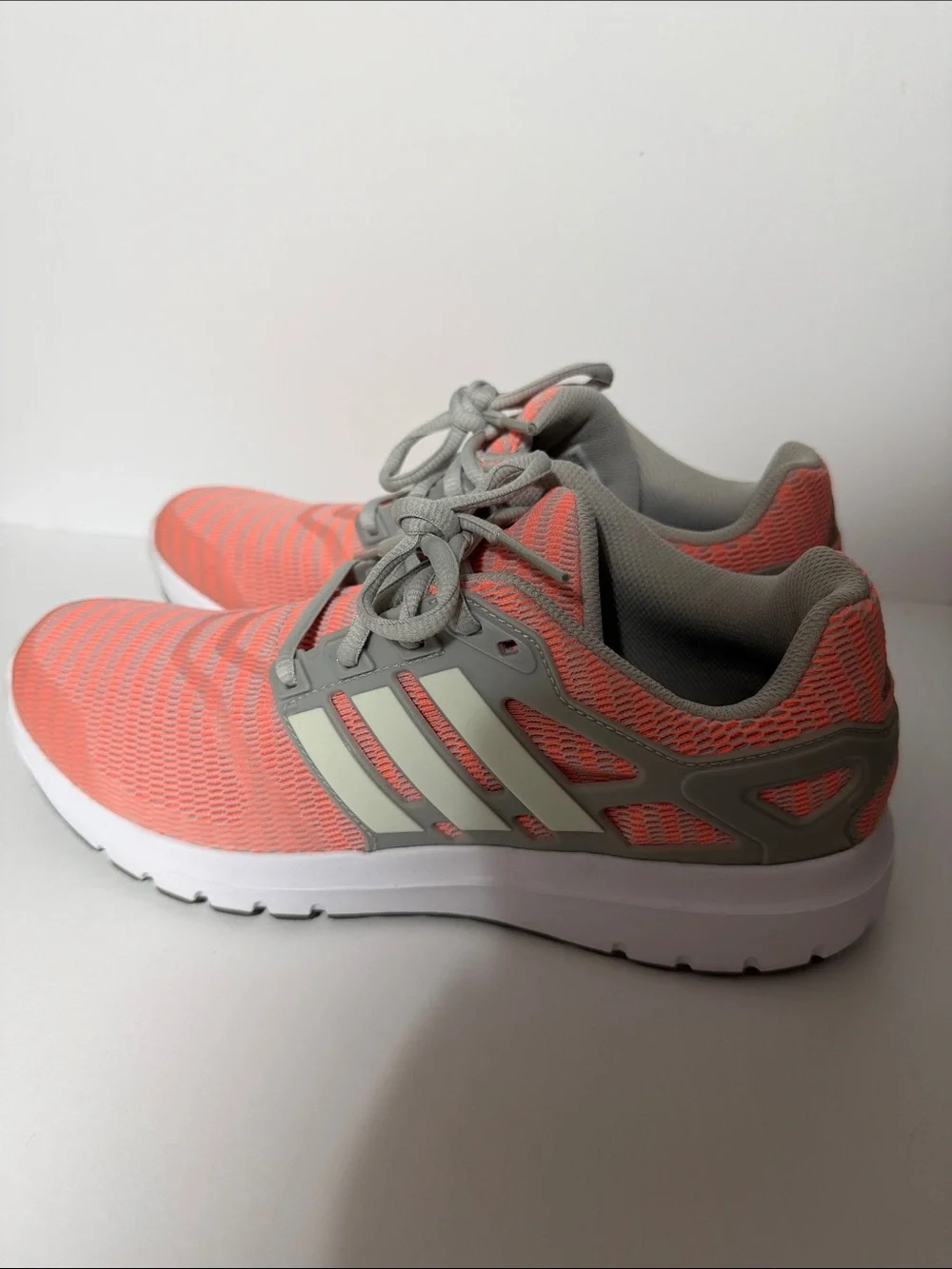 adidas Women’s Coral and Gray Athletic Running Shoes